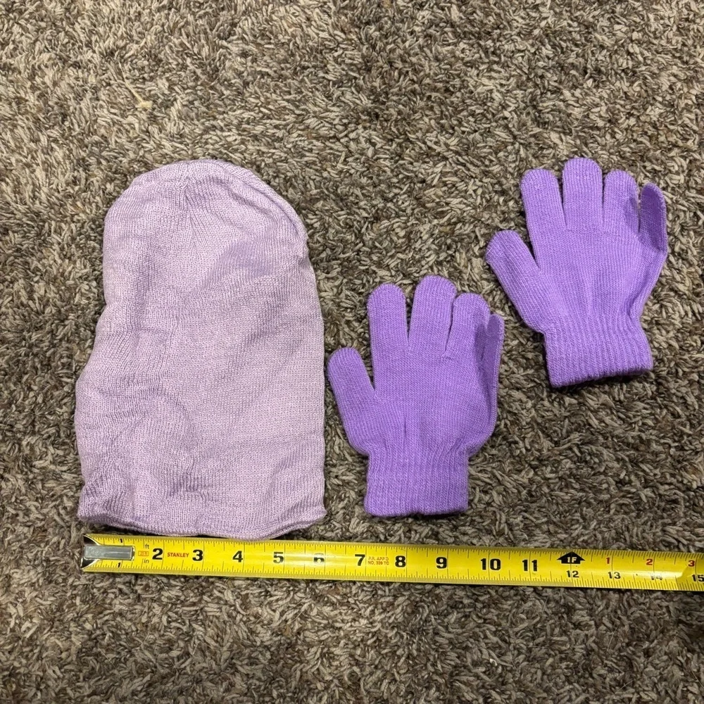Girls Hat and Glove Set